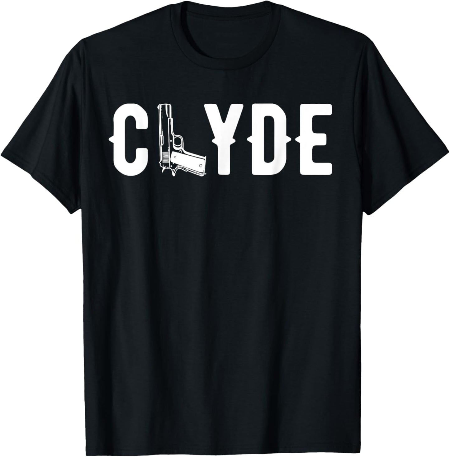 Valentines Bonnie Clyde Matching Couple Love Top T-Shirt - T-Shirt | Black