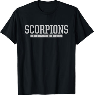 Satellite Scorpions Softball HS T-Shirt - T-Shirt | Black