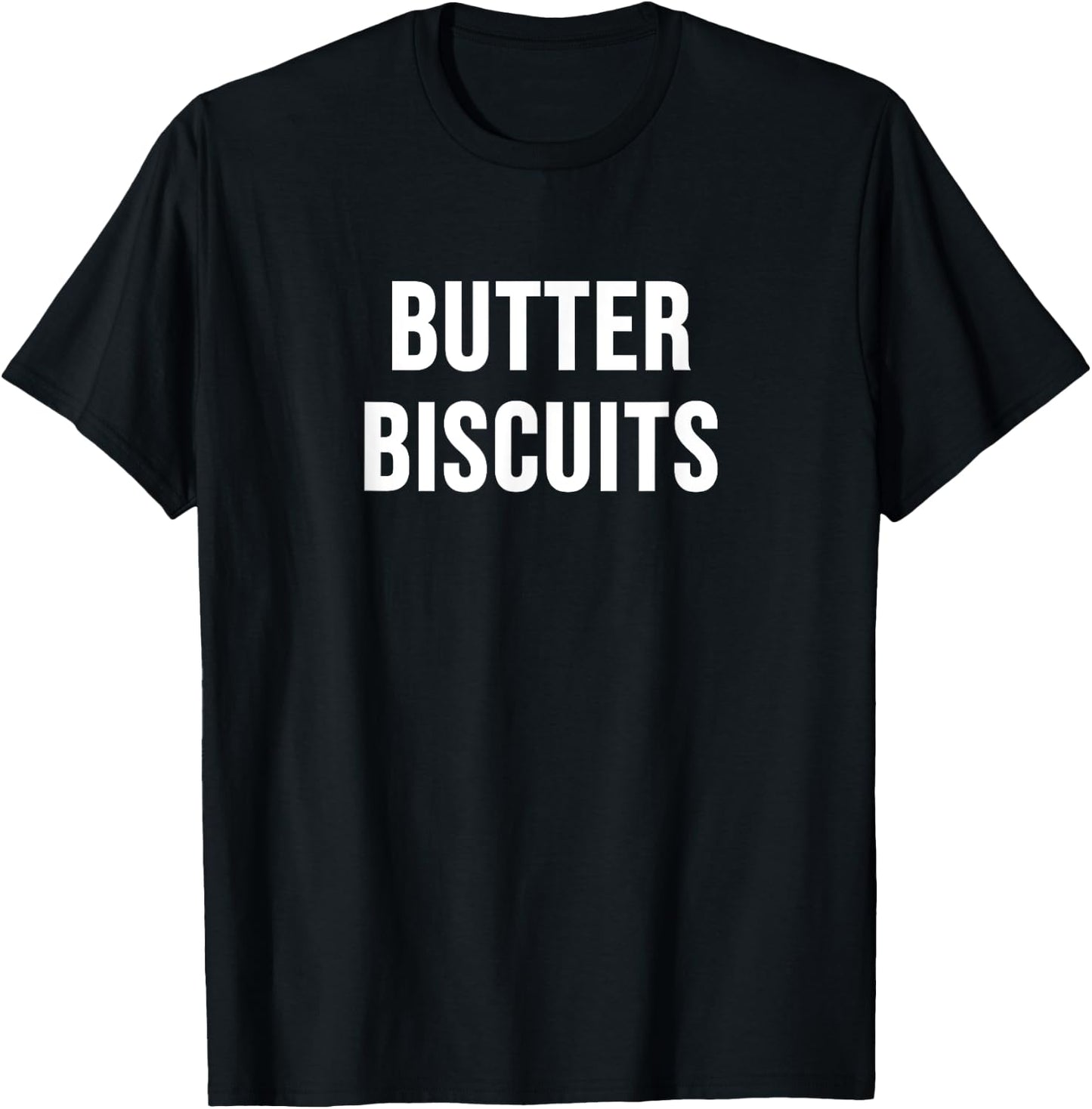 Butter Biscuits T-Shirt - T-Shirt | Black