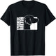 Funny proud Epagneul Breton profile dog mom hunting dog T-Shirt - T-Shirt | Black
