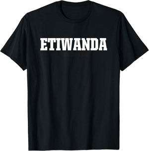 Etiwanda High School Football HS T-Shirt - T-Shirt | Black
