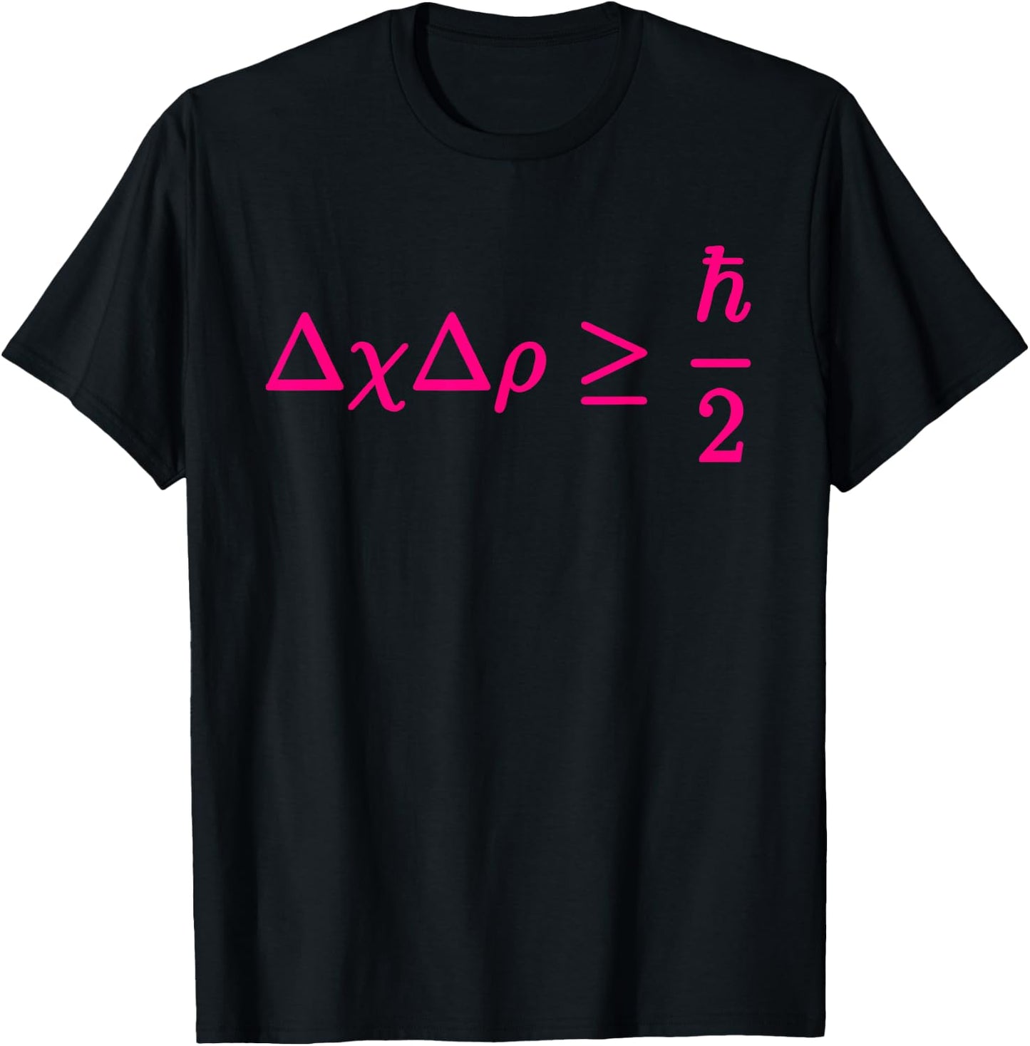 Funny Heisenberg Uncertainty Principle Gift Physics Teacher Men Women Kids T-Shirt - T-Shirt | Black