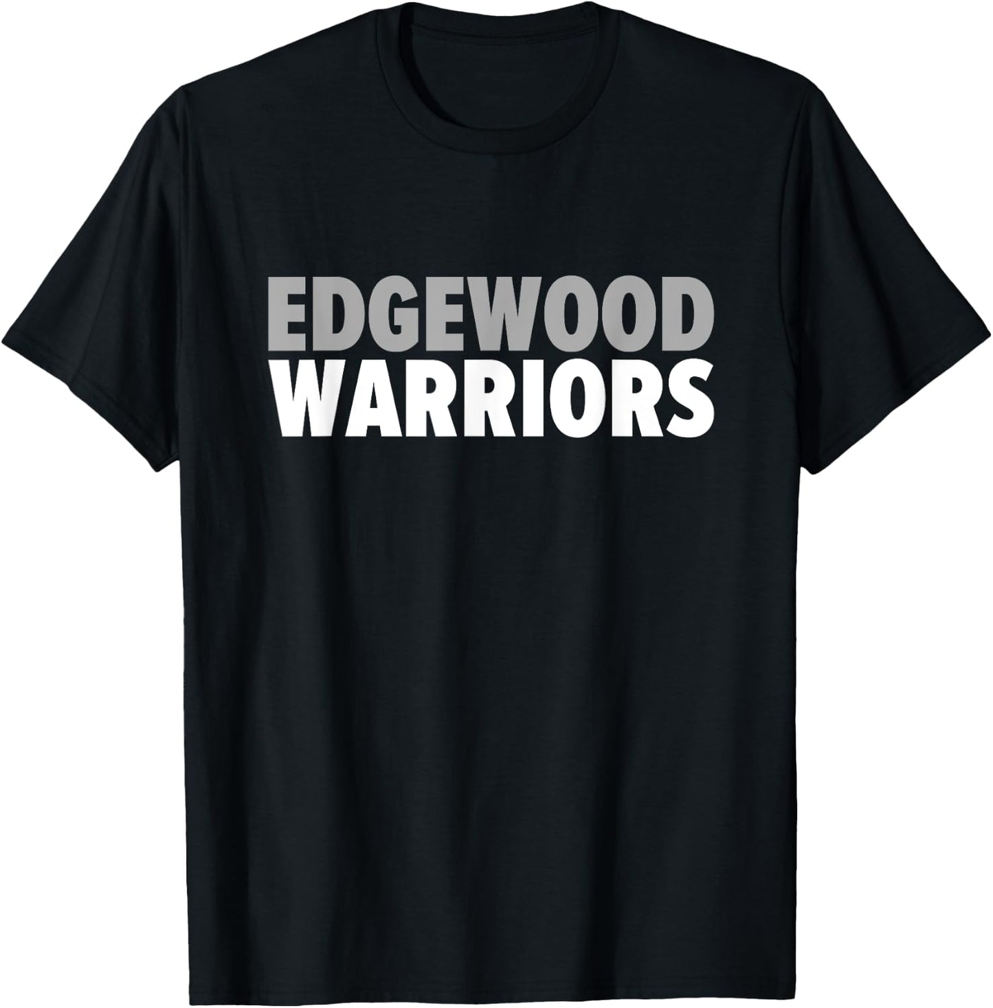 Edgewood Warriors Bold T-Shirt - T-Shirt | Black