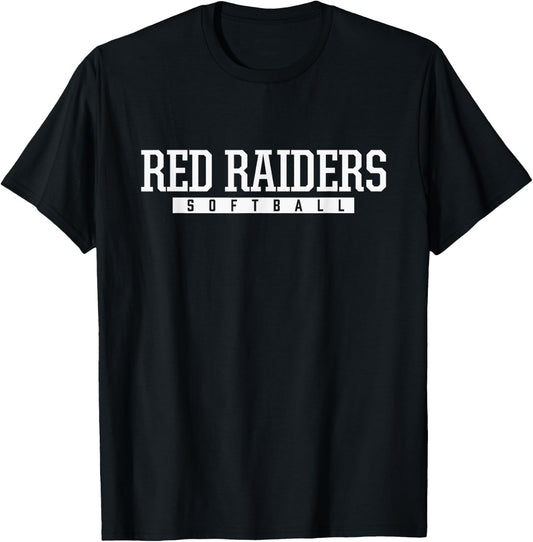 Spaulding Red Raiders Softball HS T-Shirt - T-Shirt | Black