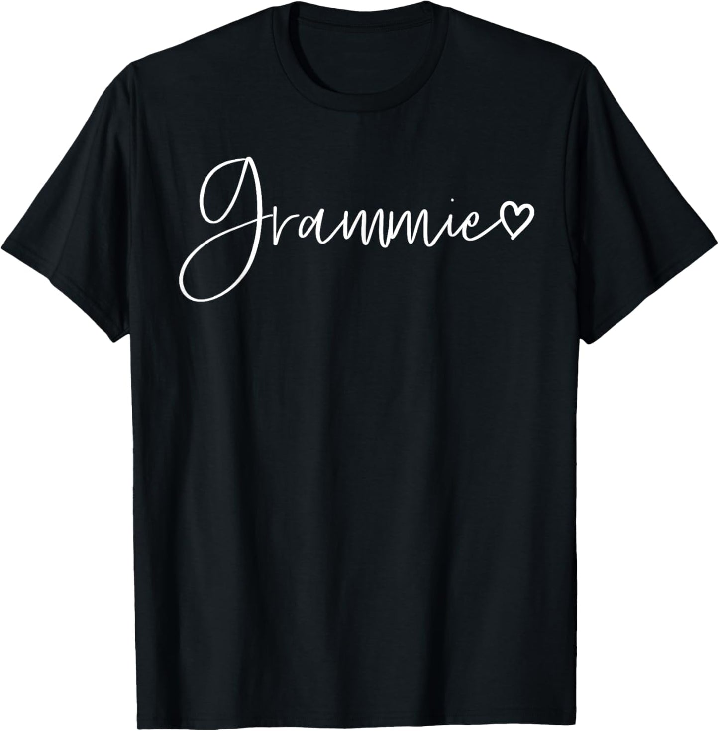 Grammie Gifts Grandma Heart Mother's Day Grammie T-Shirt - T-Shirt | Black