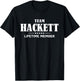 Team HACKETT Lifetime Member HACKETT Family T-Shirt - T-Shirt | Black