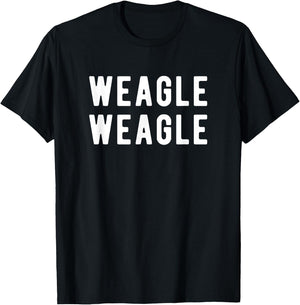 Weagle Weagle Tigers Game Day Shirt T-Shirt - T-Shirt | Black