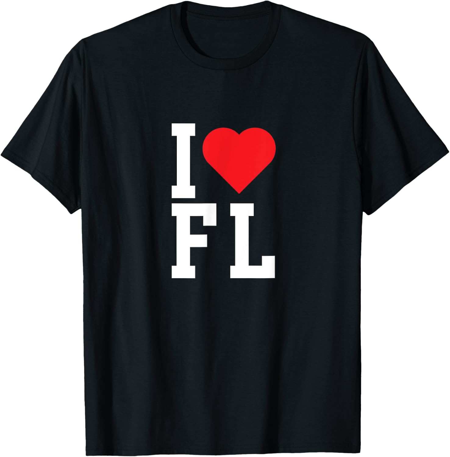 FLORIDA - I Love Florida - Throwback Design - Classic T-Shirt - T-Shirt | Black