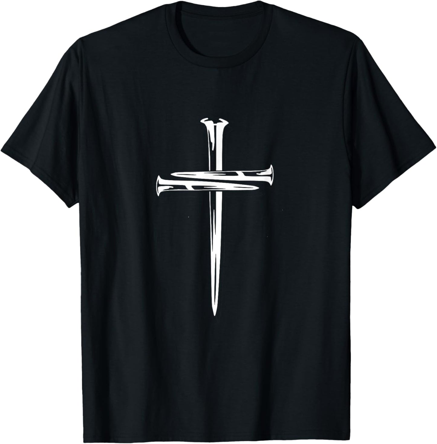 Three Nails T-Shirt - T-Shirt | Black