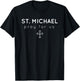 Saint Michael - Pray for Us - Catholic Patron Saint T-Shirt - T-Shirt | Black
