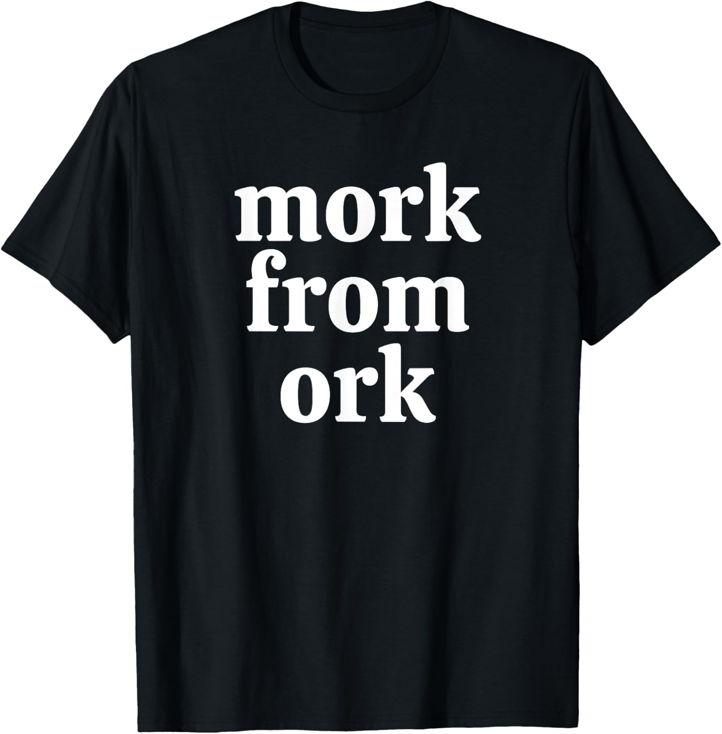 Mork From Ork Funny 70's & 80's Nostalgia T-Shirt - T-Shirt | Black