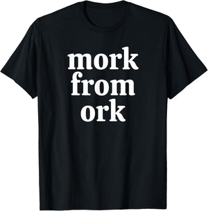 Mork From Ork Funny 70's & 80's Nostalgia T-Shirt - T-Shirt | Black