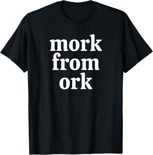 Mork From Ork Funny 70's & 80's Nostalgia T-Shirt - T-Shirt | Black