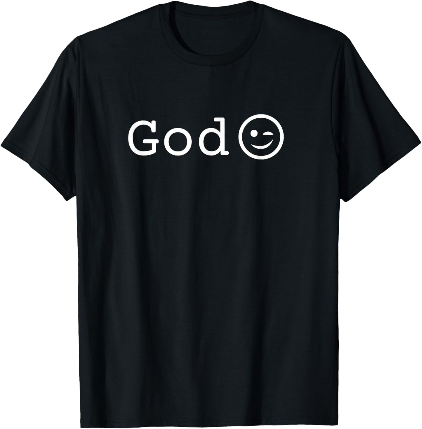 God Winks--God's grace surrounds us T-Shirt - T-Shirt | Black