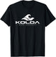 Koloa Surf Classic White Wave Logo Lightweight, Graphic T-Shirt - T-Shirt | Black