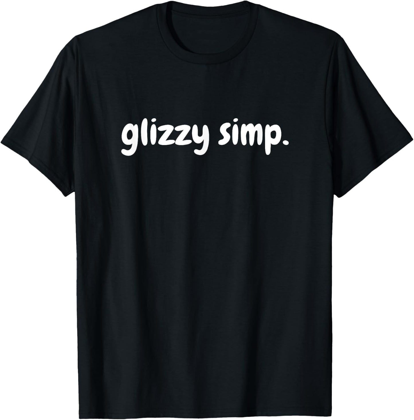 Glizzy Simp Funny Hot Dog Meme Eating Competition Glizzies T-Shirt - T-Shirt | Black