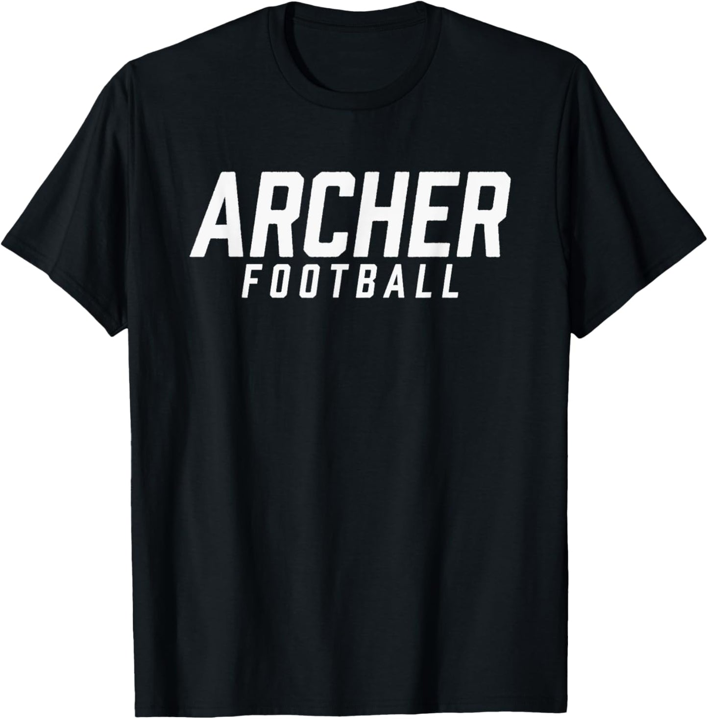 Archer High School Football Team T-Shirt - T-Shirt | Black