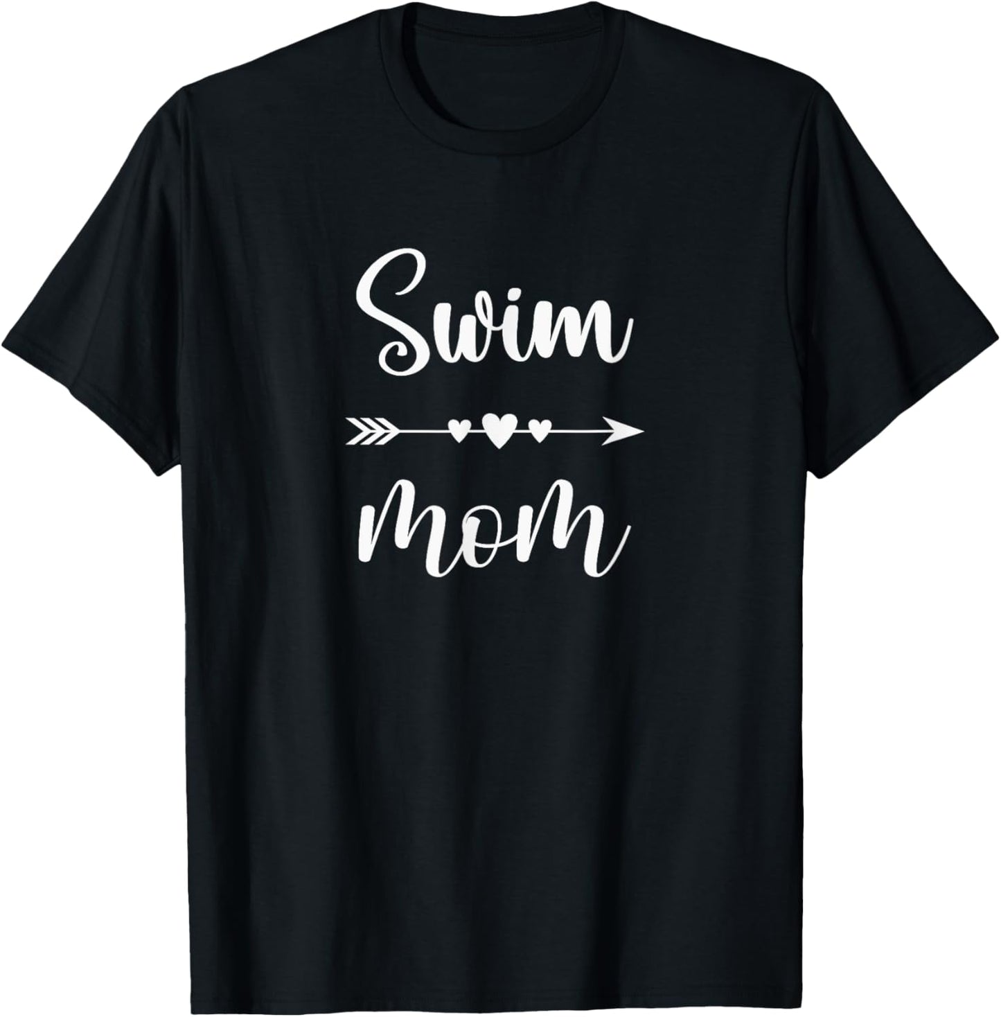 Swim Mom Swim Swimmer Mom Gift Funny swimming T-Shirt - T-Shirt | Black