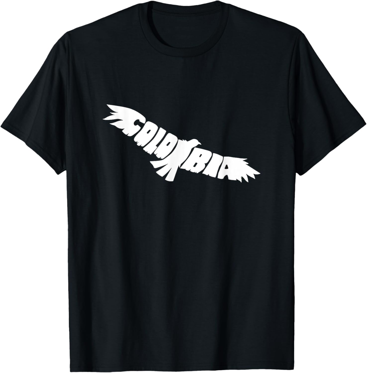 Colombia Andean Vulture Word Art - Funny Animal T-Shirt - T-Shirt | Black