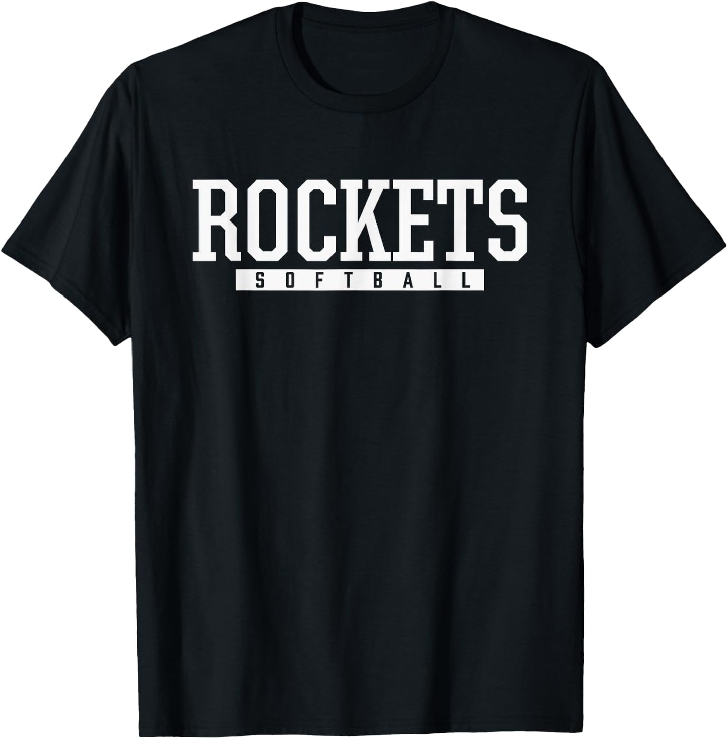 Bay Rockets Softball HS T-Shirt - T-Shirt | Black