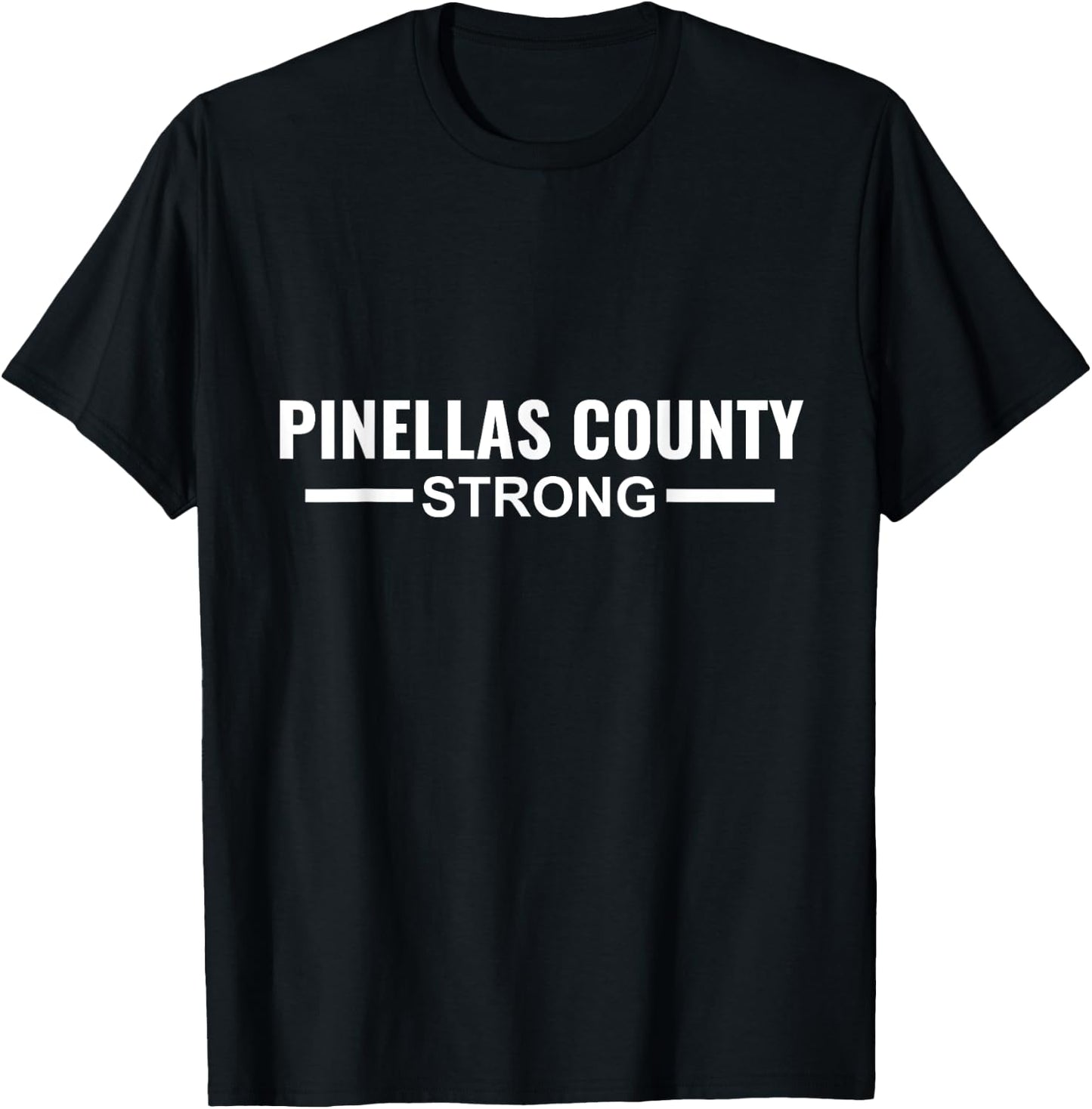 Pinellas County Strong Community Strength Prayer Support T-Shirt - T-Shirt | Black