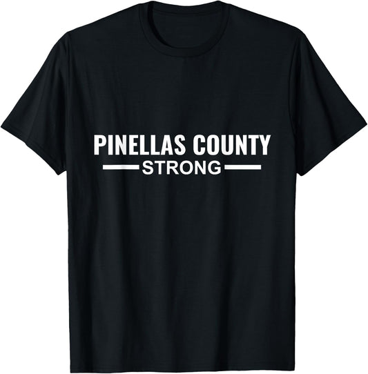 Pinellas County Strong Community Strength Prayer Support T-Shirt - T-Shirt | Black