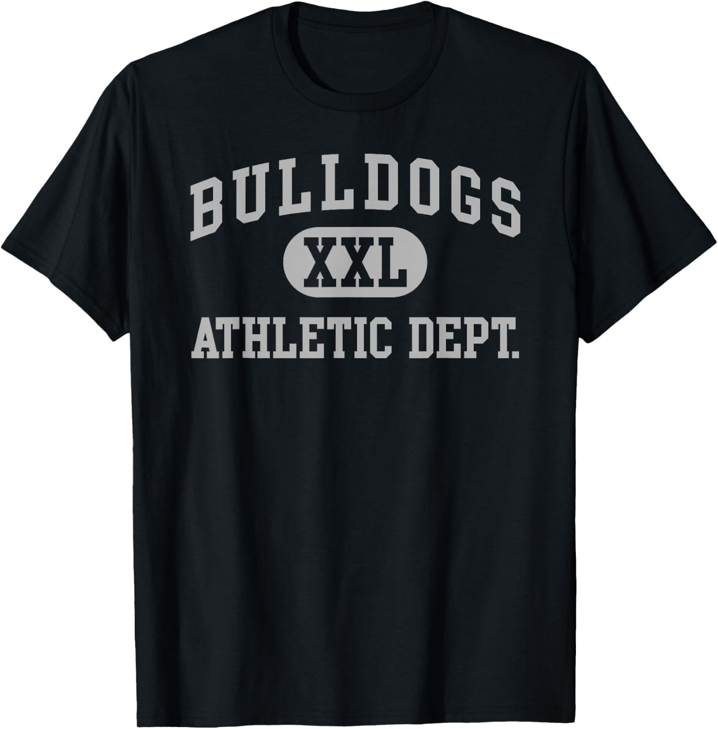 Bulldogs Xxl Athletic Dept. Ath-023 T-Shirt - T-Shirt | Black