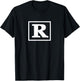 Rated R | Funny motion picture for movie lovers movie quotes T-Shirt - T-Shirt | Black