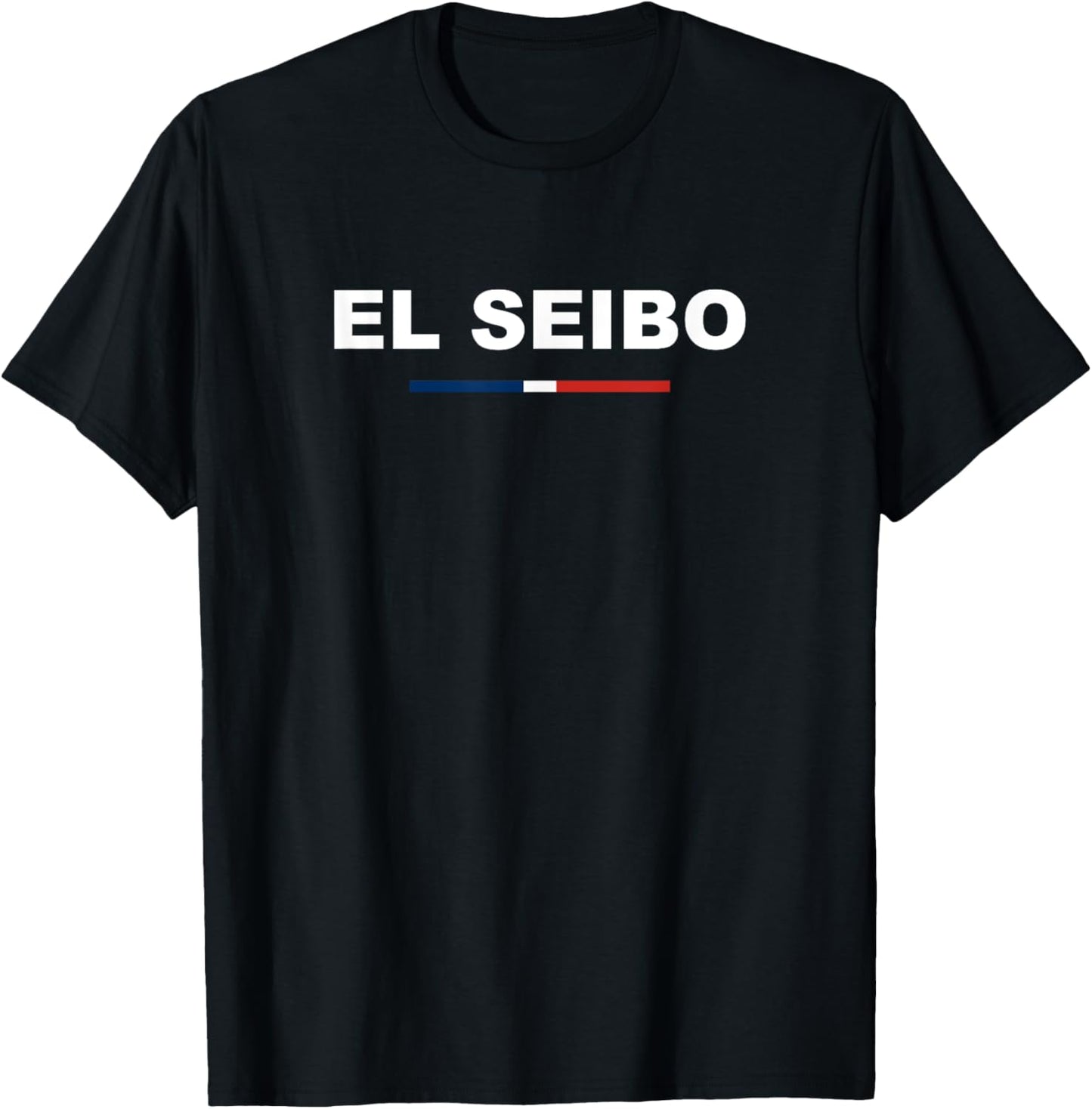 El Seibo, Traditional Dominican Republic Flag City Dominica T-Shirt - T-Shirt | Black