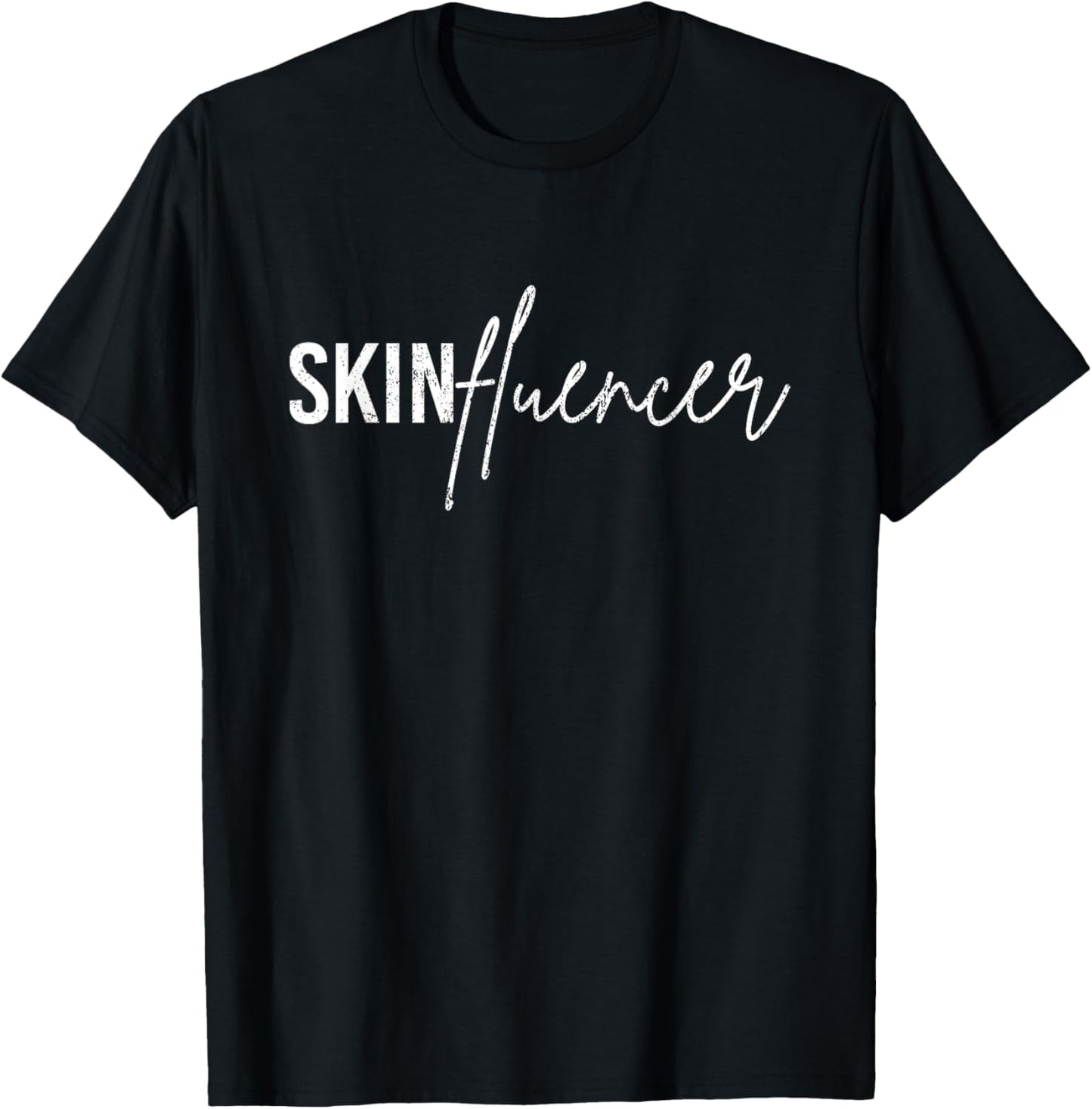 Vintage Skinfluencer Dermatologist Esthetician T-Shirt - T-Shirt | Black