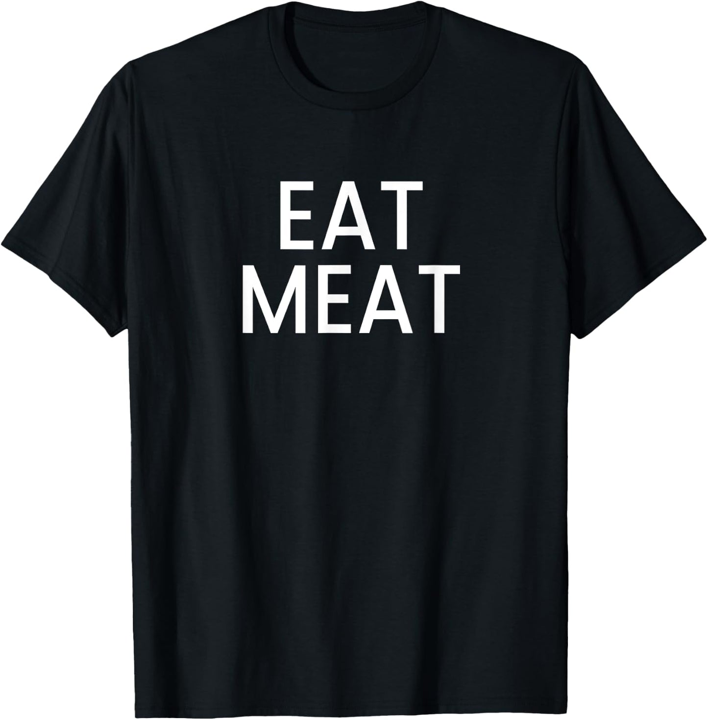 Eat Meat T-Shirt - T-Shirt | Black