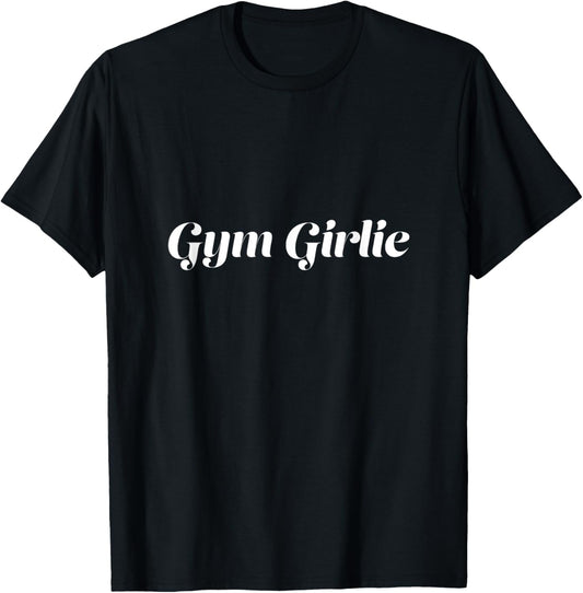 Cute Gym Girlie T-Shirt - T-Shirt | Black