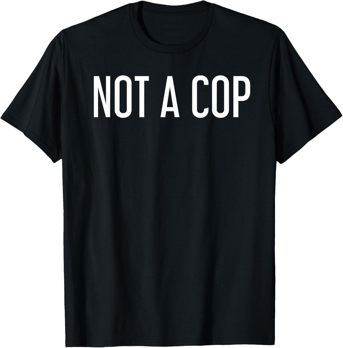 Funny Police Officer Design Women Cop Police Officer T-Shirt - T-Shirt | Black