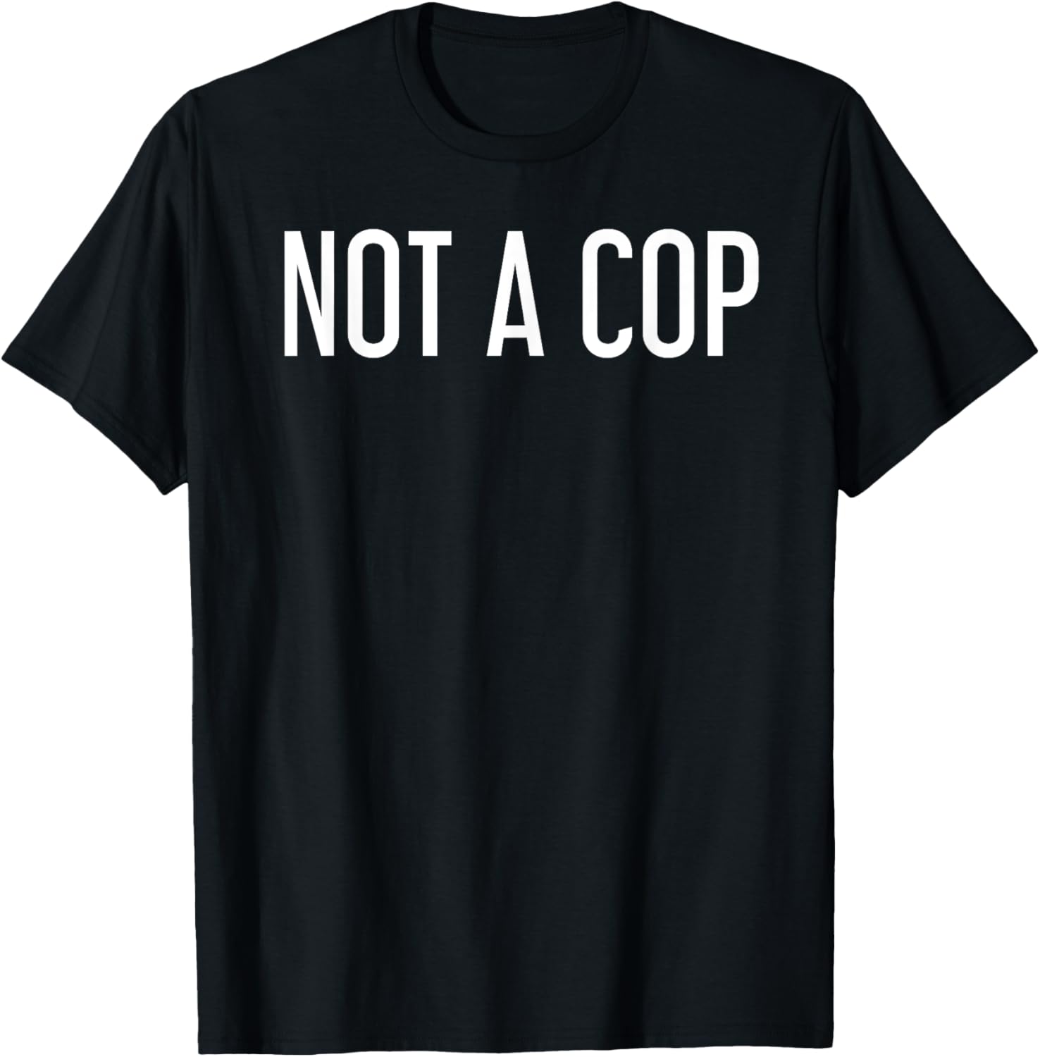 Funny Police Officer Design Women Cop Police Officer T-Shirt - T-Shirt | Black