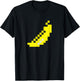 Pixel Banana 80s Video Game Halloween Group Costume T-Shirt - T-Shirt | Black