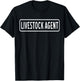 Livestock Agent Cowboy Western Country Horses Women T-Shirt - T-Shirt | Black