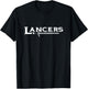 Go Lancers Football Baseball Basketball Cheer Team Fan T-Shirt - T-Shirt | Black