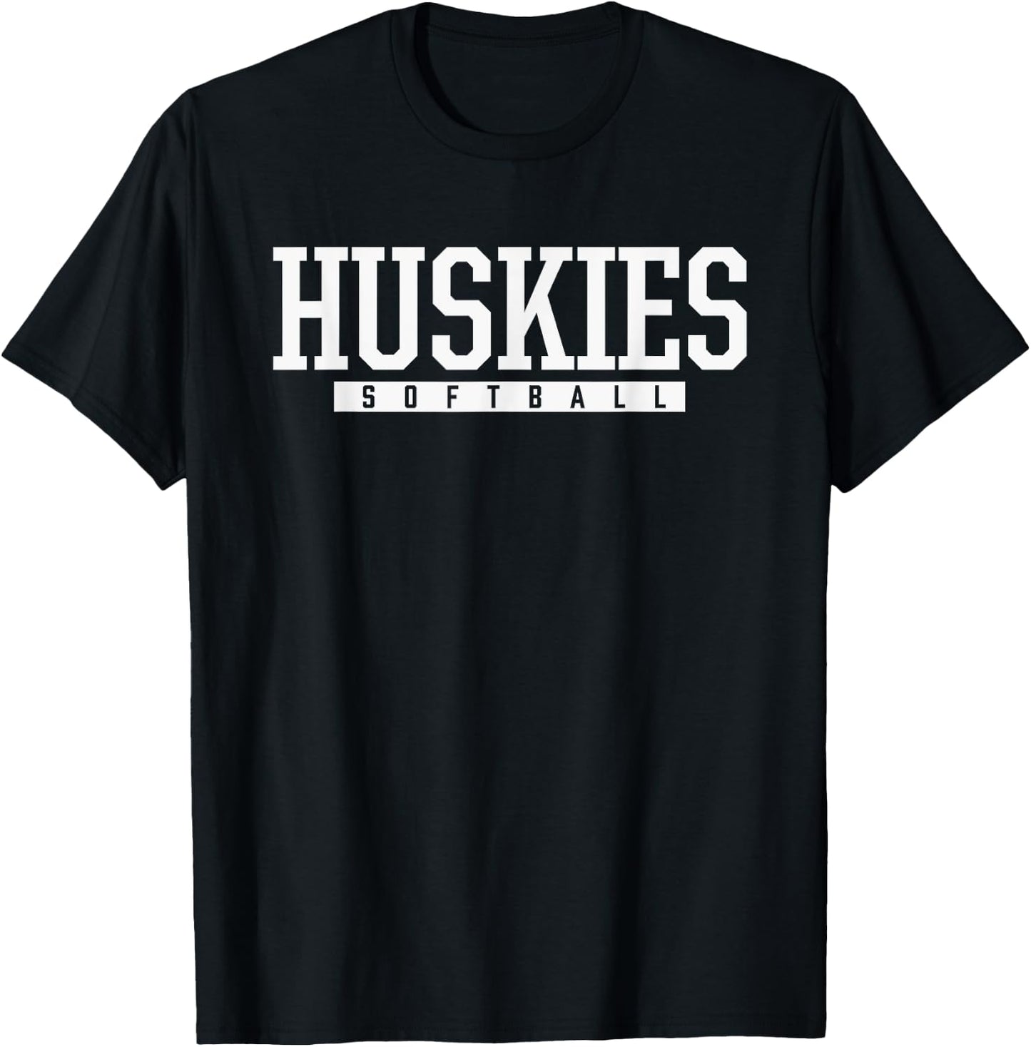 Douglas County Huskies Softball HS T-Shirt - T-Shirt | Black