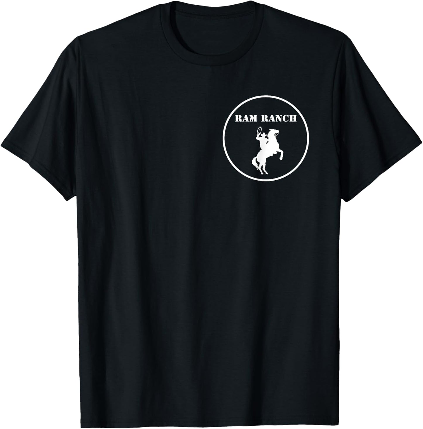 Ram Ranch Meme T-Shirt - T-Shirt | Black