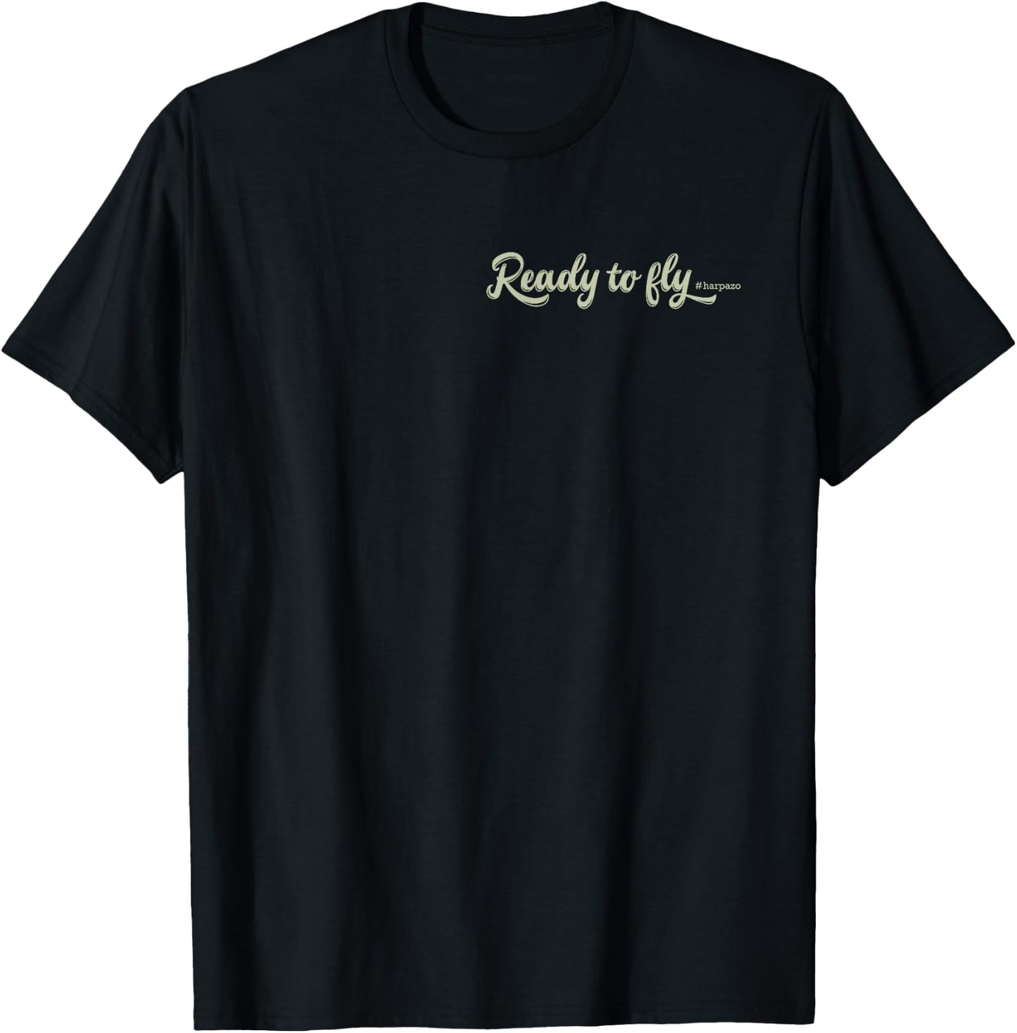 Rapture Ready to Fly End times encouragement T-Shirt - T-Shirt | Black
