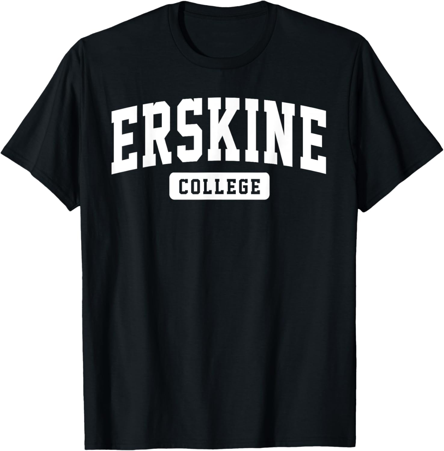 ERSKINE College Arch Vintage Classic Design Gifts Men T-Shirt - T-Shirt | Black