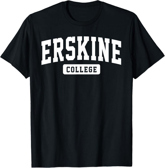 ERSKINE College Arch Vintage Classic Design Gifts Men T-Shirt - T-Shirt | Black