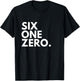 SIX ONE ZERO Area Code 610 Allentown PA Pennsylvania USA T-Shirt - T-Shirt | Black