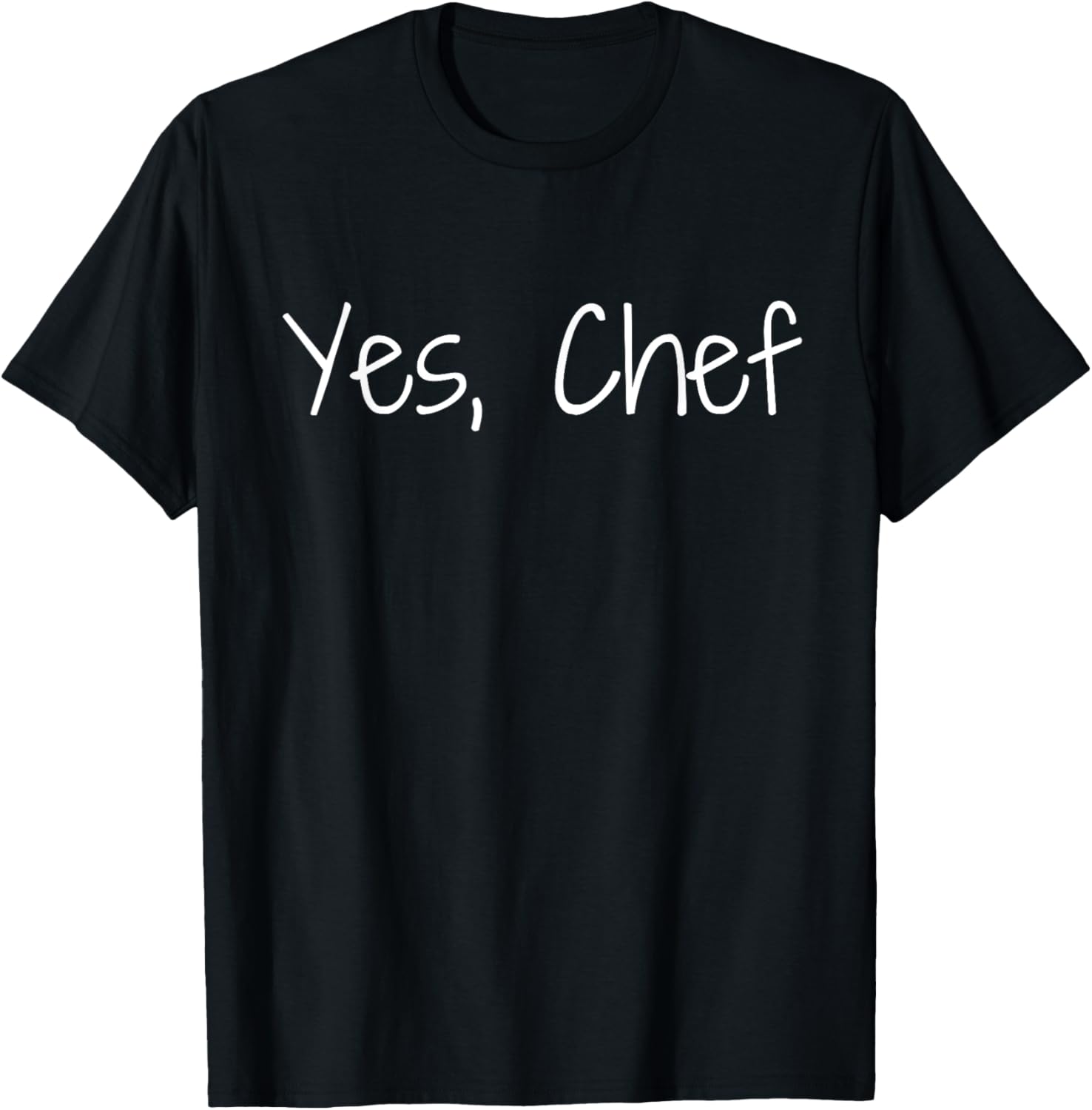 Yes, Chef T-Shirt - T-Shirt | Black