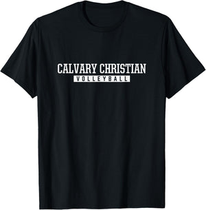 Calvary Christian High School Volleyball T-Shirt - T-Shirt | Black