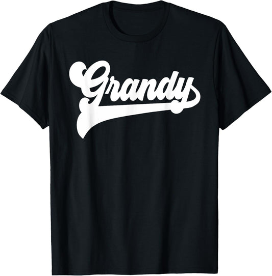 Grandy Gifts Mother's Day Grandy T-Shirt - T-Shirt | Black