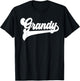 Grandy Gifts Mother's Day Grandy T-Shirt - T-Shirt | Black