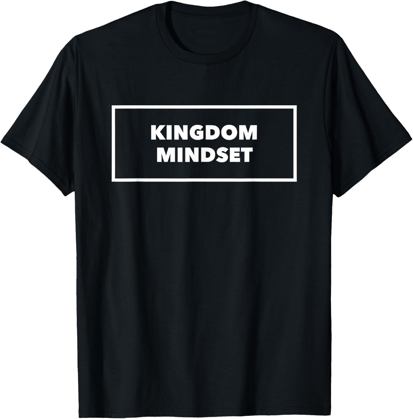 Kingdom Mindset Bible Seek First Kingdom of God Christian T-Shirt - T-Shirt | Black