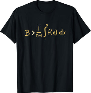 Be Greater Than Average Funny Calculus Gift T-Shirt - T-Shirt | Black