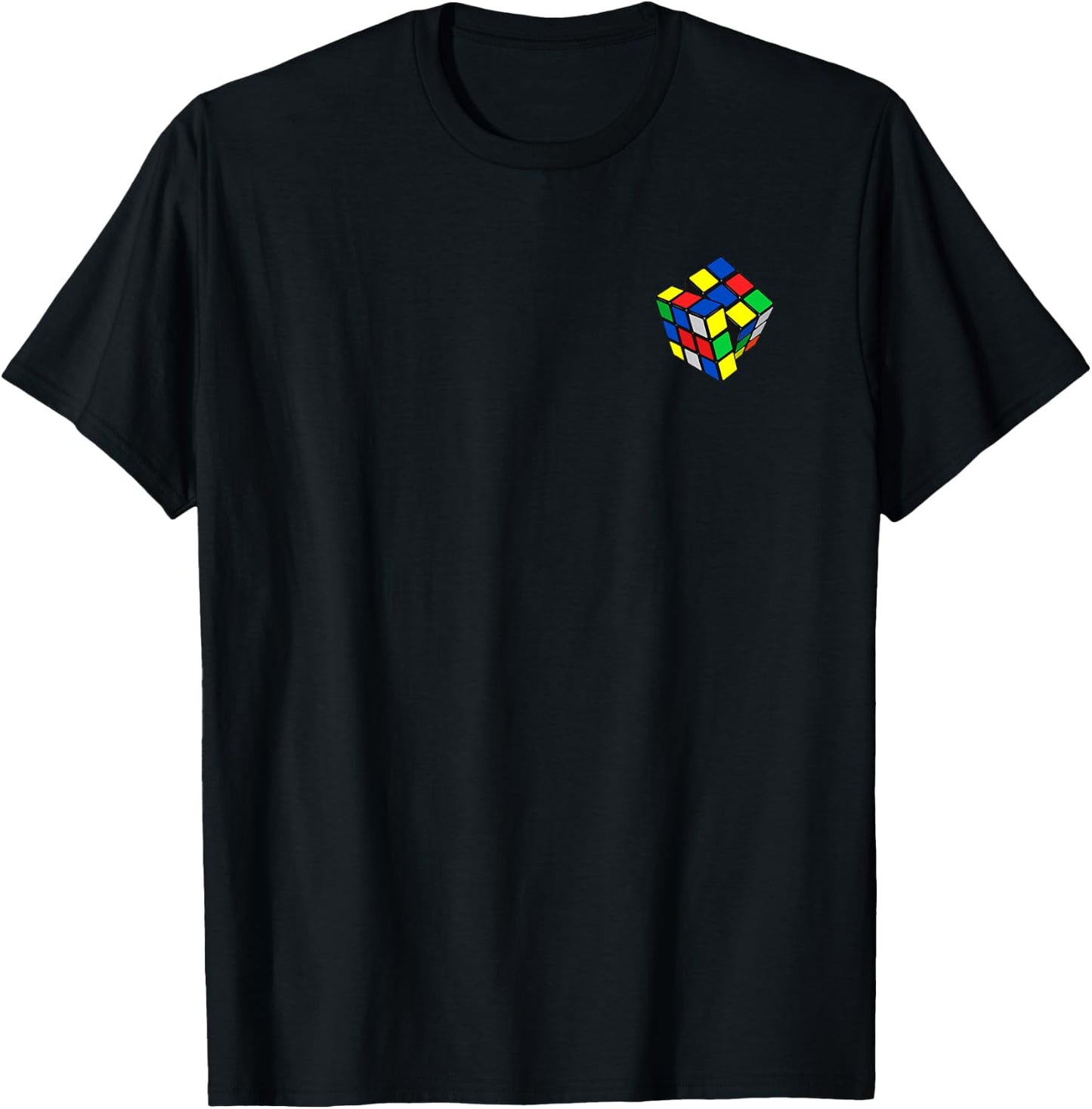 Impossible Rubik Rubix Rubics Cube Pocket Retro Gaming Boy T-Shirt - T-Shirt | Black